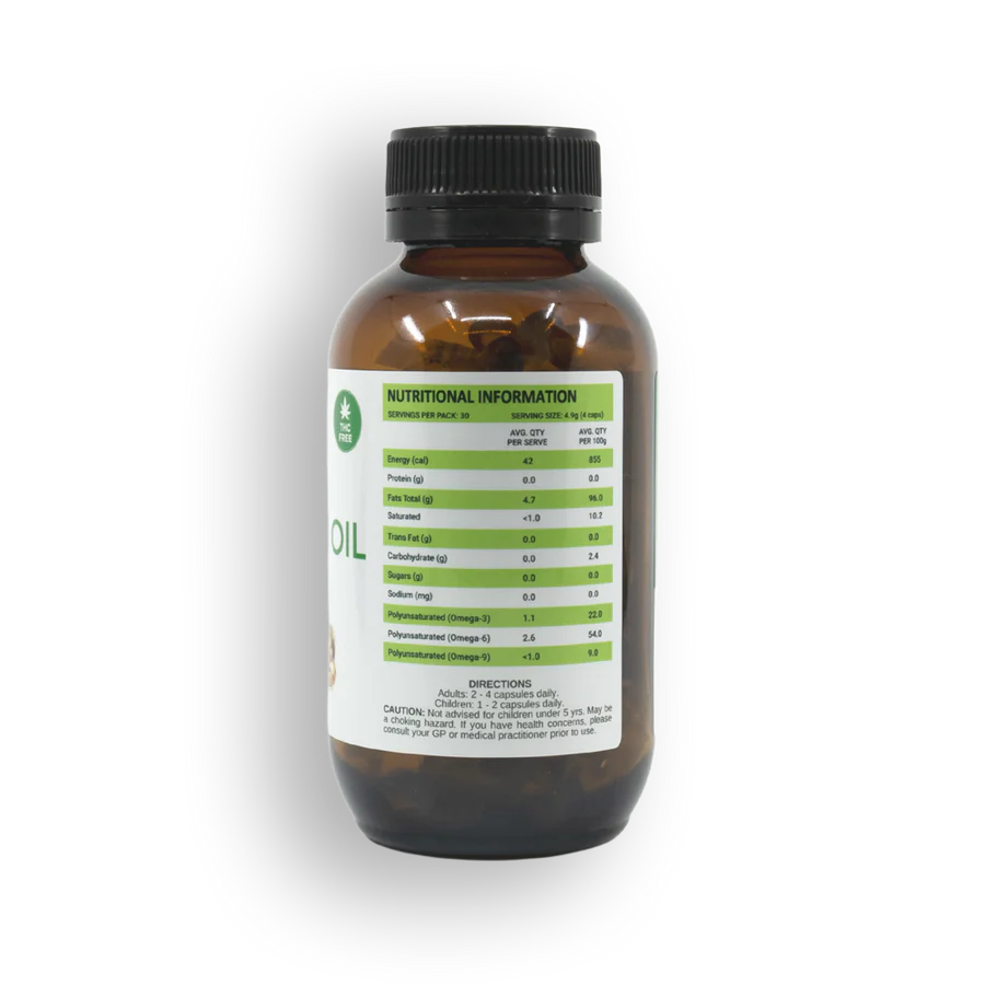 Hemp Capsules – 120 capsules